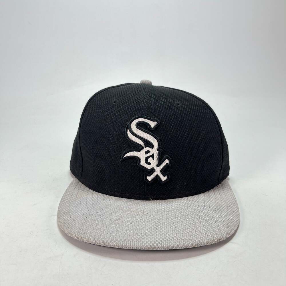 New Era 59FIFTY Chicago White Sox MLB Fitted Authentic Collection Cap Hat Size 7